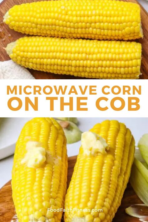 Discover the easiest way to cook corn on the cob with this microwave method! Quick, simple, and delicious. Microwaving Corn On The Cob, Cooking Corn On The Cob In The Microwave, Cooking Frozen Corn On The Cob, Corn On The Cob Microwave, Cook Corn In Microwave, Microwave Corn On The Cob, Microwave Corn, Cook Corn, Dairy Free Low Carb