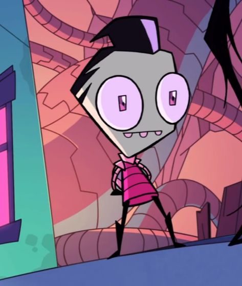 Zim Invader Zim Icon, Aliens Exist, Invader Zim Characters, Green Characters, Cartoon Books, Invader Zim, Cartoon Memes, Old Tv, Cartoon Shows