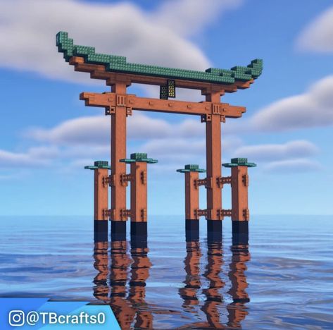 Japanese Minecraft Builds, Minecraft Japanese House, Minecraft Japanese, Construction Minecraft, Minecraft Building Ideas, Minecraft Building Guide, Minecraft Decoration, Rumah Minecraft Sederhana, Bangunan Minecraft