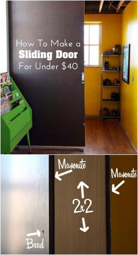 DIY Sliding Door Divider Bookshelf Room Divider, Room Divider Headboard, Small Room Divider, Temporary Room Dividers, Office Room Dividers, Closet Ikea, Room Divider Shelves, Metal Room Divider, Room Divider Bookcase