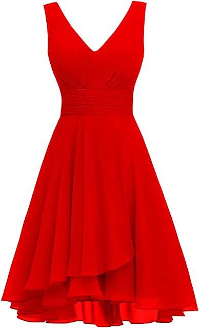 Red Dress Short Formal, Red Dresses For Wedding, Graduation Dress Red, Red Dama Dresses, Confirmation Dresses For Teens, Red Dinner Dress, Short Red Dress Formal, Red Semi Formal Dress, Red Dress Midi