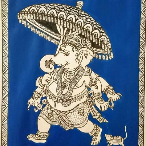 Ganesh Rangoli, Buddha Painting Canvas, Ancient Drawings, Ganesh Art Paintings, Kalamkari Painting, Pichwai Paintings, Lord Ganesha Paintings, Ganesh Art, Tanjore Painting