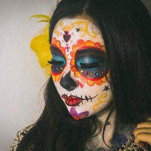 Soft Eye Makeup, The Book Of Life, Drag Make-up, Cute Halloween Makeup, Performance Makeup, Skeleton Makeup, Halloween Makeup Pretty, Makeup Books, Pretty Halloween Costumes