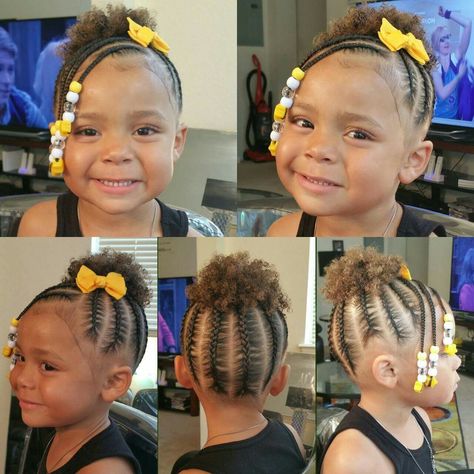 Want to know more, follow @Lemoda Hair Braids For Toddlers, Black Toddler Hairstyles, Black Baby Girl Hairstyles, Toddler Braided Hairstyles, Kids Style Hair, Cute Toddler Hairstyles, Natural Kids, Lil Girl Hairstyles, Kid Braid Styles