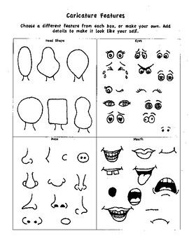 Learn how to draw a funny caricature cartoon face in 6 easy steps with this helpful tutorial. #caricature #cartoon #drawing . #How_To_Draw_Charicatures_Easy #Character_Design_Exercises #Funny_Caricatures_Drawing #How_To_Draw_Cartoon_Characters How To Draw Charicatures Easy, Caricature Drawing Easy, Karikatura Drawing, Funny Caricatures Drawing, Cartoon Face Reference, Art Warmups, Funny Face Drawings, Drawing Worksheet, Face Doodles