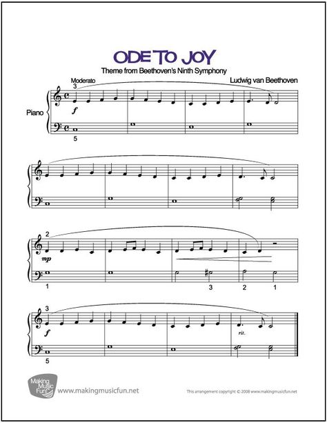 Top 10 Piano Pieces for Beginners | Piano Sheet Music – Bluebird Music Lessons Simple Piano, Piano Worksheets, Free Printable Sheet Music, Easy Sheet Music, Blues Piano, Christmas Sheet Music, Ode To Joy, Music Lesson Plans, Inspire Quotes