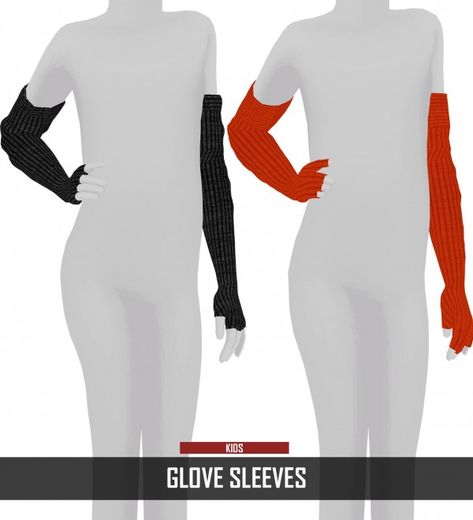 Accessories: Glove Sleeves from Red Head Sims • Sims 4 Downloads Ts4 Gloves Cc, Sims 4 Cc Unisex Clothes, The Sims 4 Pack, Glove Sleeves, Sims Clothes, Sims 4 Anime, Sims 4 Body Mods, Sims 4 Dresses, Sims 4 Characters