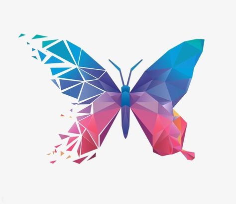 Three-dimensional,geometry,butterfly,geometric vector,butterfly vector,Geometric clipart,Butterfly clipart Vector Butterfly, Geometric Art Animal, Butterfly Vector, Geometric Butterfly, 심플한 그림, Butterfly Clipart, Polygon Art, Geometric Design Art, Butterfly Butterfly