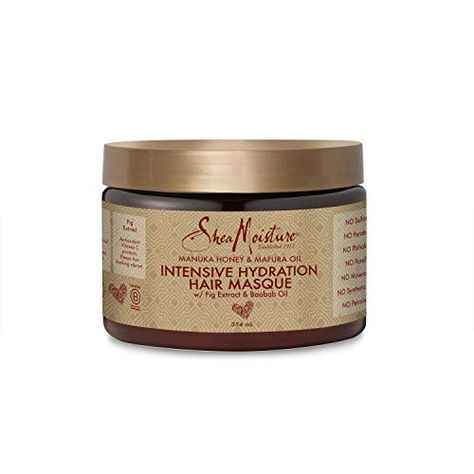 Shea Moisture Manuka Honey, Cantu Shea Butter For Natural Hair, Butter Honey, Baobab Oil, Shea Moisture, Hair Masque, Frizz Free Hair, Honey Hair, Manuka Honey