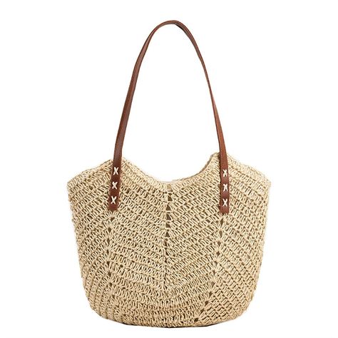 15.73US $ 41% OFF|Handle Bag Women Retro Handbag Straw plaited Shoulder Totes Underarm Vintage Top Handle Bag Female Subaxillary Bags Clutch| | - AliExpress Straw Beach Tote, Silver Jewelry Accessories, Retro Handbags, Casual Trends, Raffia Bag, Vacation Style, Shoulder Messenger Bag, Beach Tote Bags, Types Of Bag