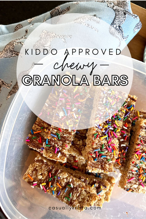 My kids are geral for these delightfully chewy, sweet, and a touch salty granola bars! 
Without funky ingridients 👏🏻
I like to make them at the beginning of the week and pack them as their school snack or in their lunch boxes! 

#chewygranolabar #sweetandsalty #refinedsugarfree #homemadesnacks #kiddoapproved #momlife #granola #schoolsnacks #nutfree Kind Granola Bar Recipe, Copycat Made Good Granola Bars, Kids Granola Bars Healthy, Healthy Kids Granola Bars, Copycat Chewy Granola Bars, Chewy Homemade Granola Bars, Homemade Granola Bars Recipe, Diy Chewy Granola Bars, Homemade Granola Bars No Peanut Butter