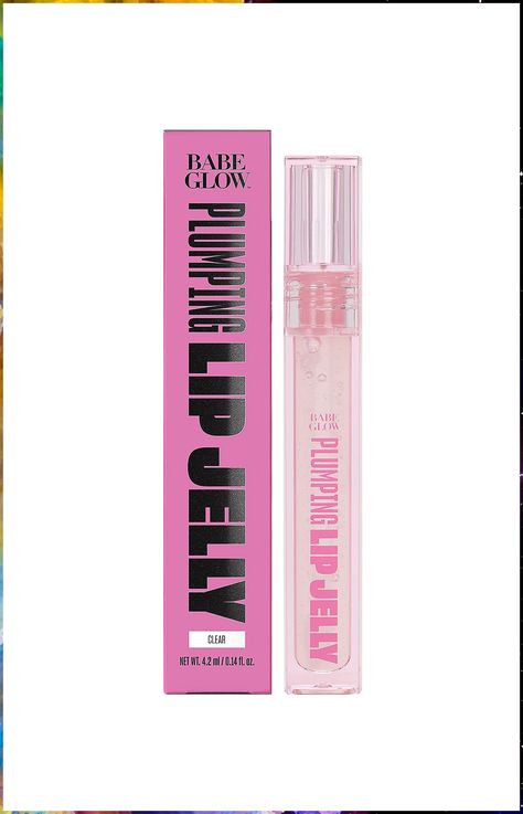 Babe Original Babe Glow Plumping Lip Jelly - High Shine Lip Plumping Gloss for Fuller, Thicker Lips, Moisturizing, Hydrating Lip Plumping Gloss, Babe Lash, Lip Jelly, Shine Lip Gloss, High Shine Lip Gloss, Red Blush, Lip Plumping, Lip Gloss Collection, Bottom Lip