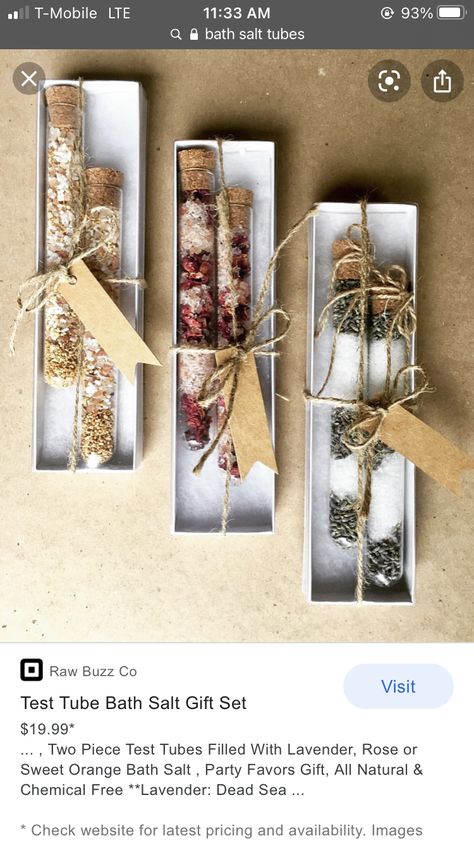 Bath Salt Gift Set, Bath Salts Gift, Orange Bath, Bath Salts Diy, Rose Geranium Essential Oil, Lavender Bath Salts, Sweet Orange Essential Oil, Test Tubes, Geranium Essential Oil