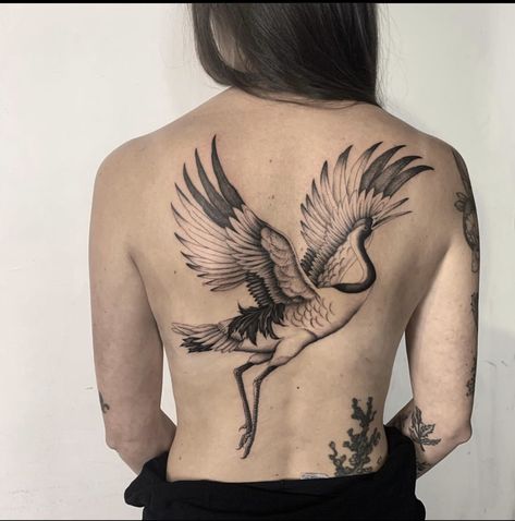 Florida Tattoo, Heron Tattoo, Backpiece Tattoo, Crane Tattoo, Pieces Tattoo, Chest Tattoos For Women, Original Tattoos, Bird Tattoo, Modern Tattoos