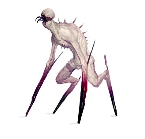 ArtStation - Stilted Horror, Adam Stone Nightmare Fuel, Creepy Drawings, Dark Creatures, Creepy Monster, Horror Monsters, Cool Monsters, 다크 판타지, Alien Concept Art, Monster Concept Art