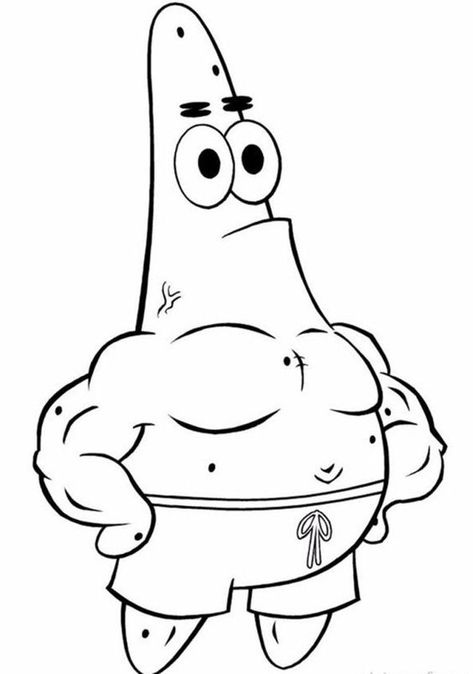 Patrick Star Coloring Pages - Best Coloring Pages For Kids Coloring pages #coloringpages Coloring page #coloringpage Adult Coloring pages #adultcoloringpages Coloring pages adult #coloringpagesadult Coloring books #coloringbooks 5.580 Patrick Star Drawing Easy, Patrick Star Coloring Pages, Star Vs Forces Of Evil Coloring Page, Patrick The Star, Printable Spongebob Coloring Pages, Spongebob Squarepants Coloring Pages, Star Sketch, Stitch Coloring Pages, Best Coloring Pages