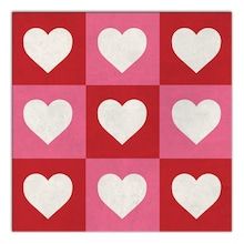 Valentines Illustration, Spring Love, Checker Pattern, Valentines Patterns, Mirror Sign, Square Painting, Valentine's Day Decor, Love Canvas, Mirror Painting