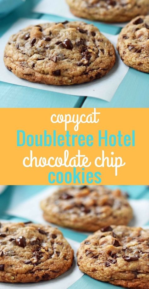 Hotel Chocolate Chip Cookies, Copycat Chocolate Chip Cookies, Otis Spunkmeyer Cookies, Hotel Chocolate, Cookie Recipes Unique, Chocolate Chip Cookies Recipe, Perfect Chocolate Chip Cookies, Chocolate Chip Cookie Recipe, Sweet Recipes Desserts