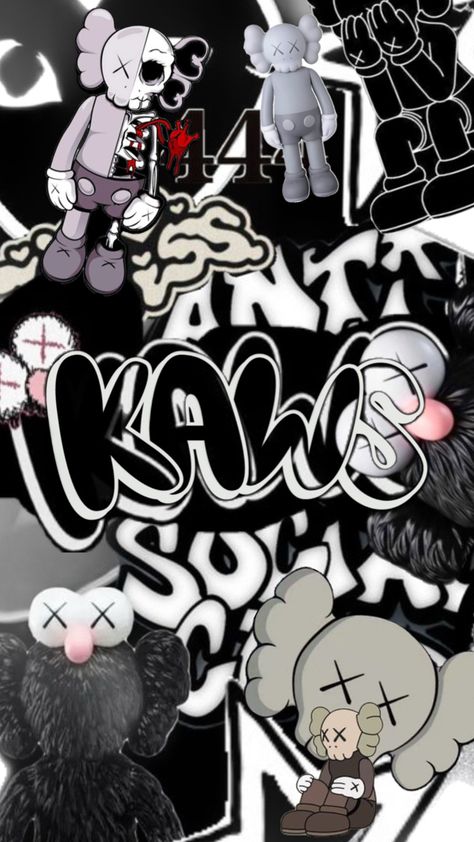 Red And Black Kaws Wallpaper, Kaws Iphone Wallpaper Hd, Red Kaws Wallpaper, Palm Angels Wallpaper, Kaw Wallpaper, Kaws Design, Black Panther Hd, Black Panther Hd Wallpaper, Kaws Iphone Wallpaper