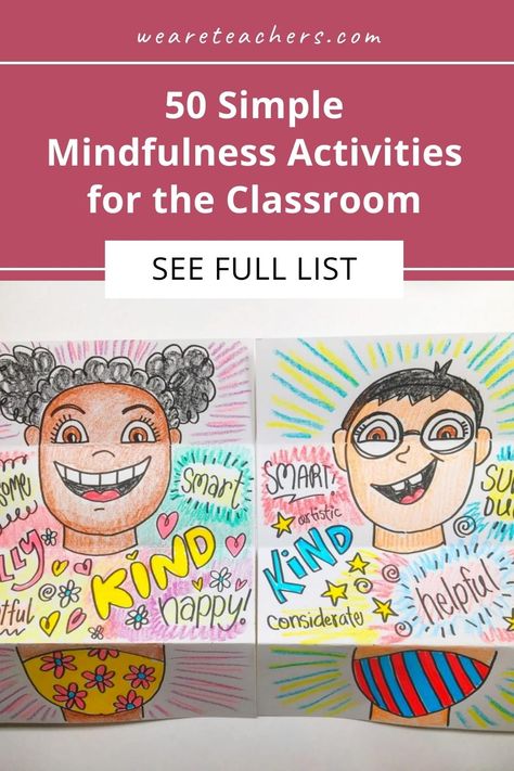 Help your students manage their thoughts and emotions with these easy-to-implement mindfulness activities for kids in the classroom. Mindfullness Crafts, Mental Health Crafts For Kids, Motivational Activities For Students, Mindfullness For Kids, Mindful Activities For Kids, Mindfulness Activities For Kids, Motivational Activities, Future Educator, Activities For The Classroom