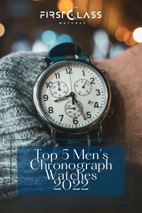 Chronograph watches are an absolute staple in any watch collection, so we have put together a list of our top 5 men’s chronograph watches 2022. Watches 2022, Elegant Aesthetic, Chronograph Watch Men, Many Men, Watch Collection, Put Together, Chronograph Watch, First Class, Everyday Life