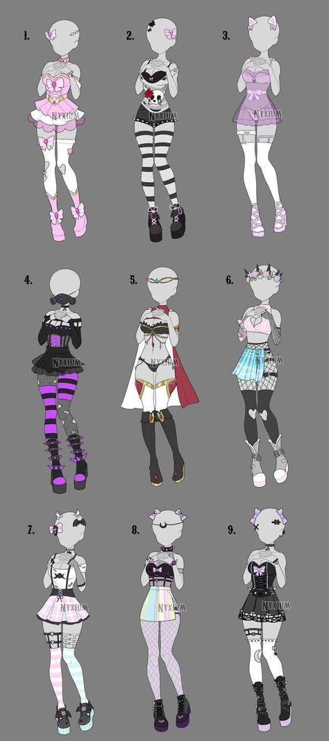 Outfit Adopts, Month End, Drawing Anime Clothes, Dress Design Sketches, Fashion Design Drawings, Drawing Clothes, Back On Track, Anime Poses Reference, Drawing Base