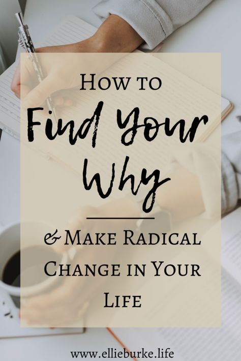 Finding Your Why, Create New Habits, Reaching Your Goals, Find Your Why, Purpose Driven Life, New Habits, Radical Change, New Goals, Love My Body