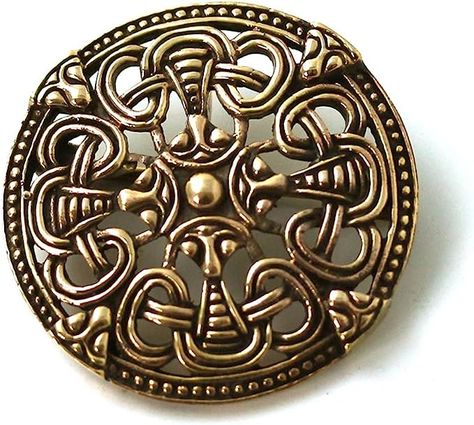 Amazon.com: Bronze Gold Viking Shield Brooches ,Clothes Fasteners - Cloak, Shawl, Scarf Pin, Norse Vintage Jewelry: Clothing, Shoes & Jewelry Faire Outfit, Ren Faire Outfits, Viking Shield, Turtle Brooch, Shawl Pin, Norse Vikings, Scarf Pin, Bronze Jewelry, Shawl Pins