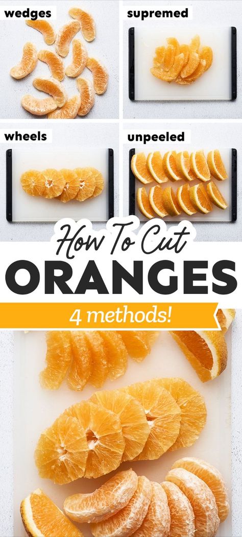 How To Make Orange, Cut Orange, Orange Wedges, Food Scientist, Nutrition And Health, Vegetarian Food, Healthy Ingredient, Nutrition Information, Smoothie Bowl