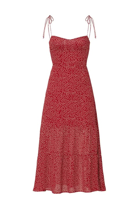 Reformation Dakota Emmie Dress White And Red Dress, Floral Red Dress, Png Clothes, Red Floral Dress, Reformation Dress, Rent The Runway, Mode Inspiration, Teen Fashion Outfits, Looks Vintage