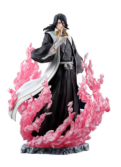 BLEACH - Byakuya Kuchiki FiguartsZERO Figure (THE BLOOD WARFARE Ver.) | Crunchyroll Store Bleach Byakuya, Bleach Figures, Kuchiki Byakuya, Byakuya Kuchiki, A Thousand Years, Anime Figures, Figurative Art, Three Dimensional, Cherry Blossom