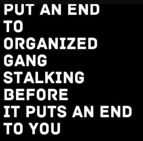 Stalking Awareness, Organized Stalking, Cop Quotes, Targeted Individuals, Electronics Devices, Absent Father, Spy Cam, Please Love Me, Narcissism Relationships