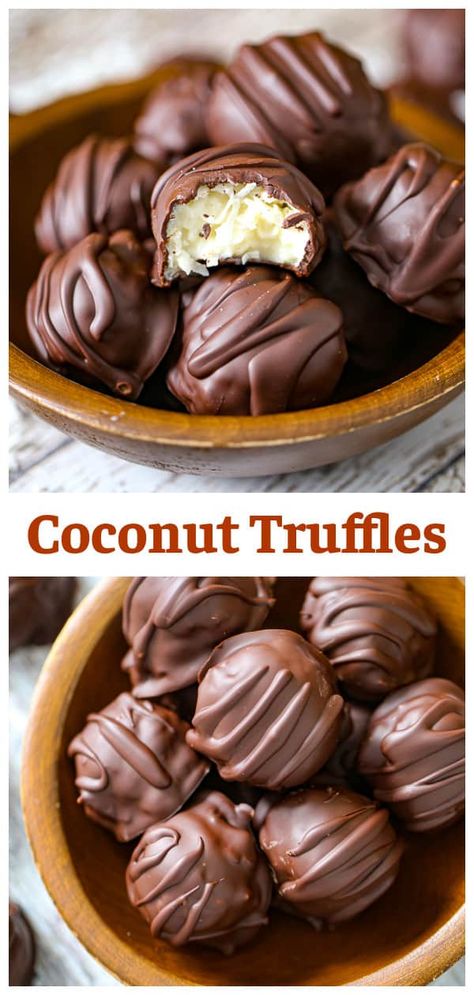 Truffles Recipe Easy No Bake, Chocolate Coconut Truffles, Coconut Cream Truffles, Chocolate Turtle Truffles, Truffle Recipes Chocolate, White Chocolate Coconut Truffles, Coconut Truffles Condensed Milk, Coconut Truffles Recipe, Coconut Chocolate Balls Recipe