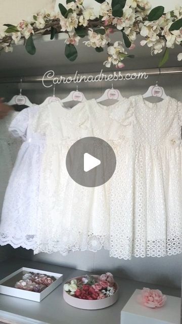 Baptism Dresses, Baby F, Baby Dress Design, Baptism Dress, Christening Dress, Christening Gowns, Tutu Dress, Toddler Fashion, Christening