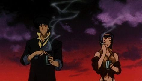 Lofi Gif, Evan Walker, Cowboy Bebop Faye, Spike Spiegel, See You Space Cowboy, Store For Kids, Pencil Portrait Drawing, Animated Banners, Space Cowboy