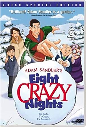 Eight Crazy Nights (Two-Disc Special Edition) 8 Crazy Nights, Eight Crazy Nights, Christmas Cartoon Movies, Jon Lovitz, Adam Sandler Movies, Crazy Night, Fox Tv, Musical Comedy, Animated Christmas