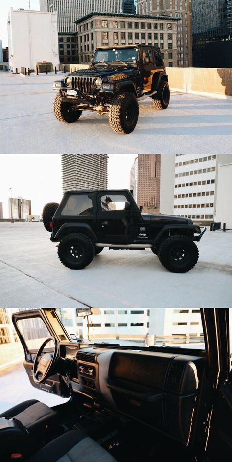 Types Of Jeeps, 2 Door Jeep, Jeep Wrangler Interior, 2000 Jeep Wrangler, 2005 Jeep Wrangler, 2011 Jeep Wrangler, Wrangler Unlimited Sport, Jeep Ideas, Jeep Yj