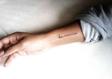 Inner Forearm | 33 Perfect Places For A Tattoo 21 Tattoo, A Small Tattoo, Font Tato, Quote Tattoos Placement, Tattoos Pinterest, Tattoo Fonts Cursive, Inner Forearm, Inspiration Tattoos, Text Tattoo