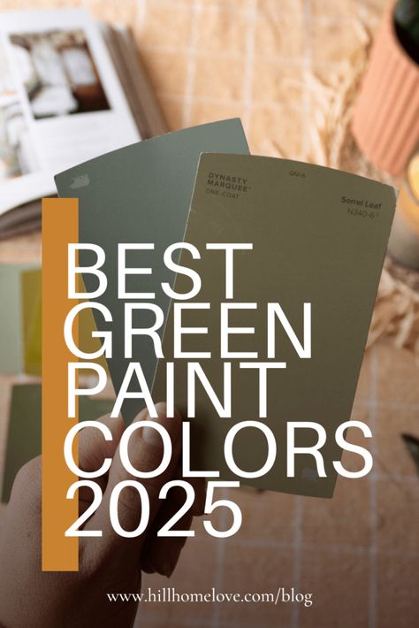 Behr Village Green Bedroom, Green Undertone Paint Colors, Grey Room Green Accent Wall, Amazon Jungle Behr Paint, Rainforest Behr Paint Bedroom, Agreeable Green Valspar, Mid Century Green Paint Colors, Beat Green Paint For Bedroom, Dark Green Beige Bedroom