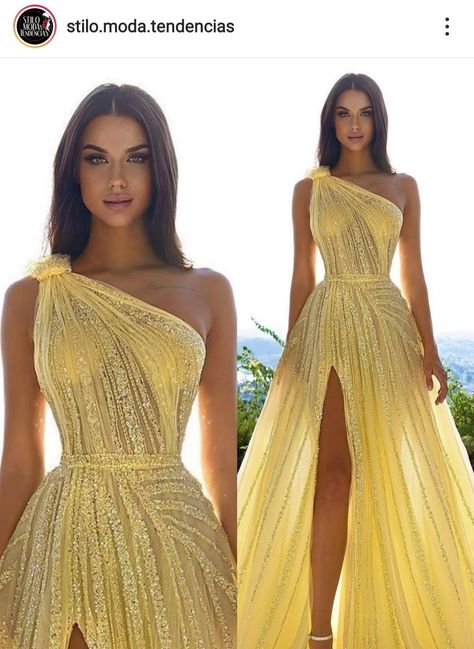 Yellow Ball Dress, Yellow Ball Dresses, Matric Farewell Dresses, Farewell Dresses, Formal Prom Dresses Long, Evening Mini Dresses, Barbie Clothes Patterns, Glamour Dress, Cocktail Gowns