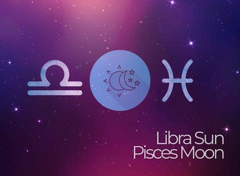 Sun Personality, Libra Sun Pisces Moon, Aquarius Sun Scorpio Moon, Moon Personality, Personality Compatibility, Moon Pisces, Mars In Libra, Libra Things, Moon Sign Astrology