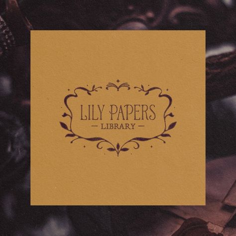 CLIENT LOGO REVEAL - LILY PAPERS LIBRARY 📖 I'm SO excited to finally reveal the primary logo for Lily Papers Library! This was a great way for me to stretch my skillset, and we BOTH couldn't be happier with the end result. After discussing her brand strategy and nailing down the creative direction (see previous post), Lindsay knew she wanted a logo that was refined yet still inviting. With influences from nature, Art Nouveau, and classic tales, I developed her primary logo using loose, fl... Art Nouveau Branding, Vintage Logo Design Inspiration, Logo Design Inspiration Vintage, Elegant Typography, Reno Nevada, Logo Reveal, Vintage Logo Design, Branding Services, Small Business Branding