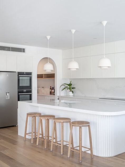 STEP INSIDE THE BELL’S BEAUTIFUL NEW BUILD — THREE BIRDS RENOVATIONS Three Birds Renovations Kitchen, Mountain Kitchen Ideas, Reno Kitchen, Mountain Kitchen, Three Birds Renovations, Hamptons Coastal, Butlers Pantry, Kitchen Colour Schemes, Three Birds