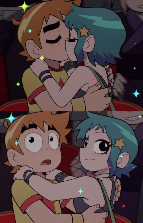 Scott Pilgrim Party Scene, Ramona Flowers Matching Icons, Scott Pilgrim Christmas, Scott Pilgrim Vs The World Fanart, Scott X Ramona, Ramona Flowers And Scott Pilgrim, Ramona And Scott, Scott Pilgrim And Ramona Flowers, Scott Pilgrim And Ramona