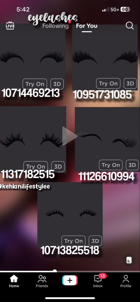 Eyelashes Code Brookhaven, Brookhaven Eyelash Codes, Berry Avenue Codes For Eyelashes, Barry Avenue Codes Lashes, Barry Avenue Lashes Codes, Lashes Id Code, Eyelash Codes For Berry Ave, Barry Ave Face Codes, Eyelash Berry Avenue Codes