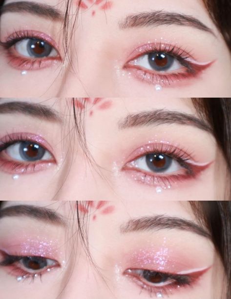 Makeup For Hooded Eyes, Makeup For Round Eyes, Eye Makeup For Hooded Eyes, Makeup For Small Eyes, Almond Eye Makeup, Neutral Eye Makeup, Makeup Ojos, Anime Eye Makeup, Bold Eye Makeup