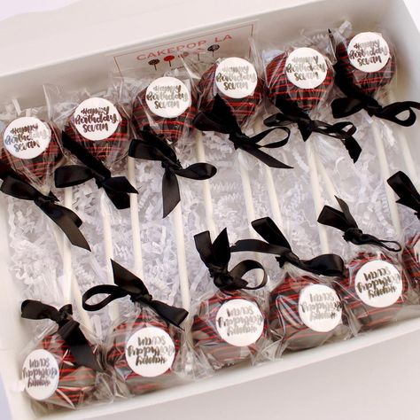 Red Party Favors, Phd Party, Oleh Oleh, Bakery Business, Red Party, Sweet Snacks Recipes, Edible Images, White Party, Cakepops