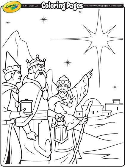 Nativity Coloring Pages, Jesus Coloring Pages, The Three Wise Men, Crayola Coloring Pages, Printable Christmas Coloring Pages, Christian Crafts, Bible Coloring Pages, Church Crafts, Three Wise Men