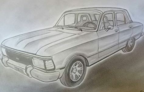 Ford falcon Ford Falcon Dibujo, Ford Falcon, Car Ford, Naruto, Ford, Vehicles, Anime