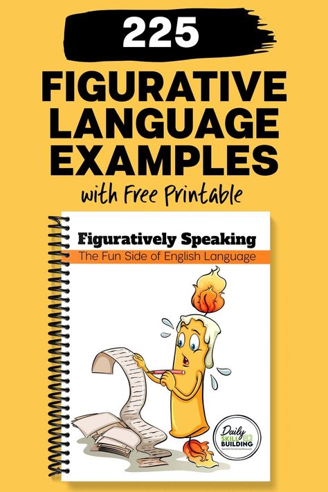 Use our free printable, Figuratively Speaking, The Fun Side Of The English Language to show your kids some figurative language examples and help them nail this literary concept. Figurative Language Examples, Figurative Language Anchor Chart, Idiomatic Expressions, Literary Devices, Figurative Language, Picture Books, Human Emotions, Anchor Charts, The English